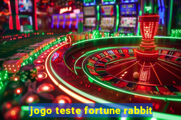 jogo teste fortune rabbit